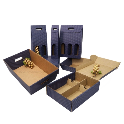 Bottle and Gift Boxes